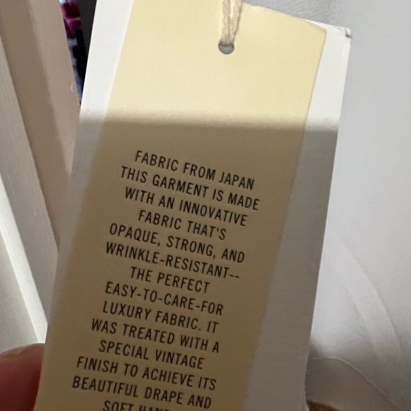 Aritzia Wilfred sleeveless long blouse in white, size Medium - Picture 4 of 4